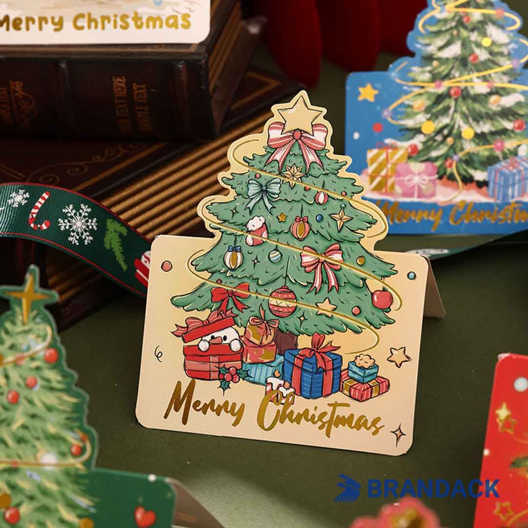 High-end Custom Business Christmas Cards to Stand Out