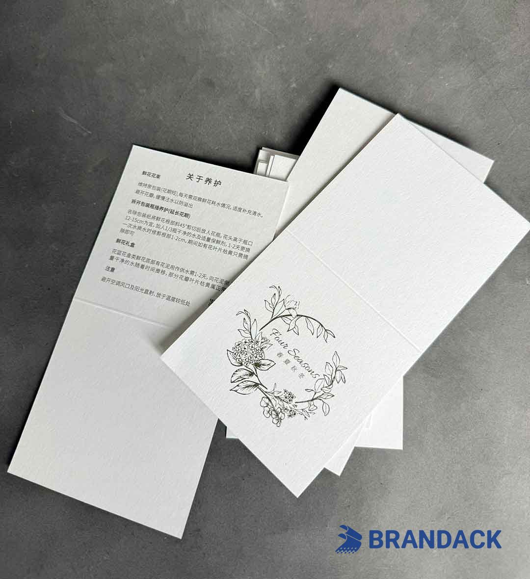 Bulk Wholesale Greeting Card Printing Company with Design Service