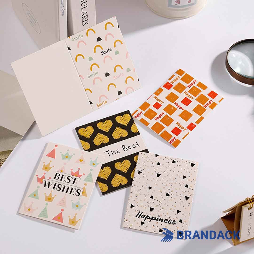 Custom Company Holiday Cards Printing with Logo to Stand Out