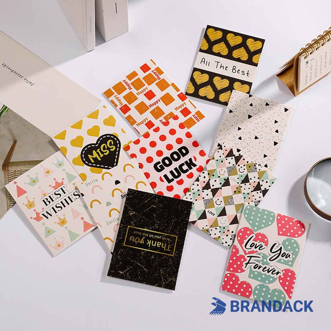 Custom Company Holiday Cards Printing with Logo to Stand Out