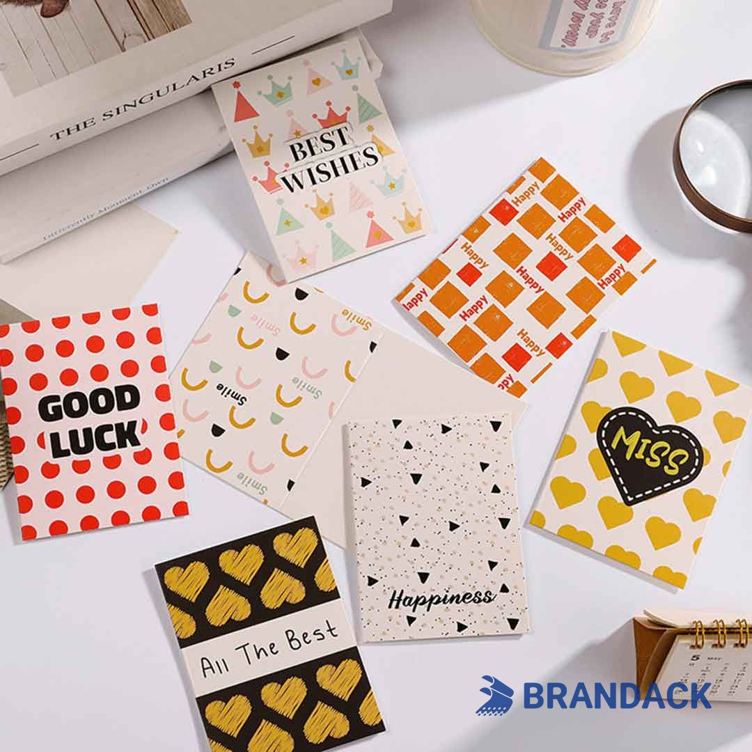 Custom Company Holiday Cards Printing with Logo to Stand Out