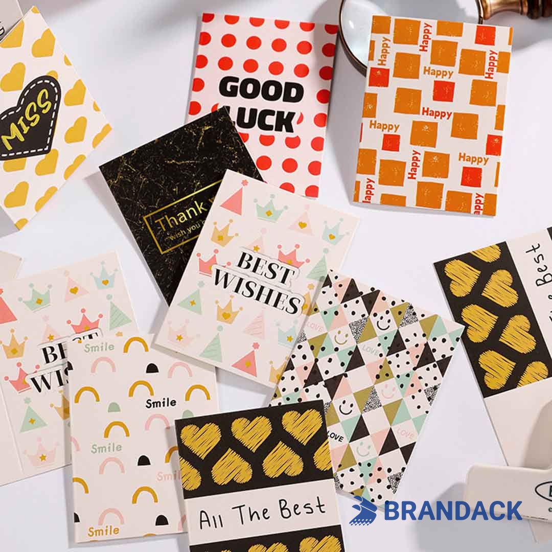 Custom Company Holiday Cards Printing with Logo to Stand Out