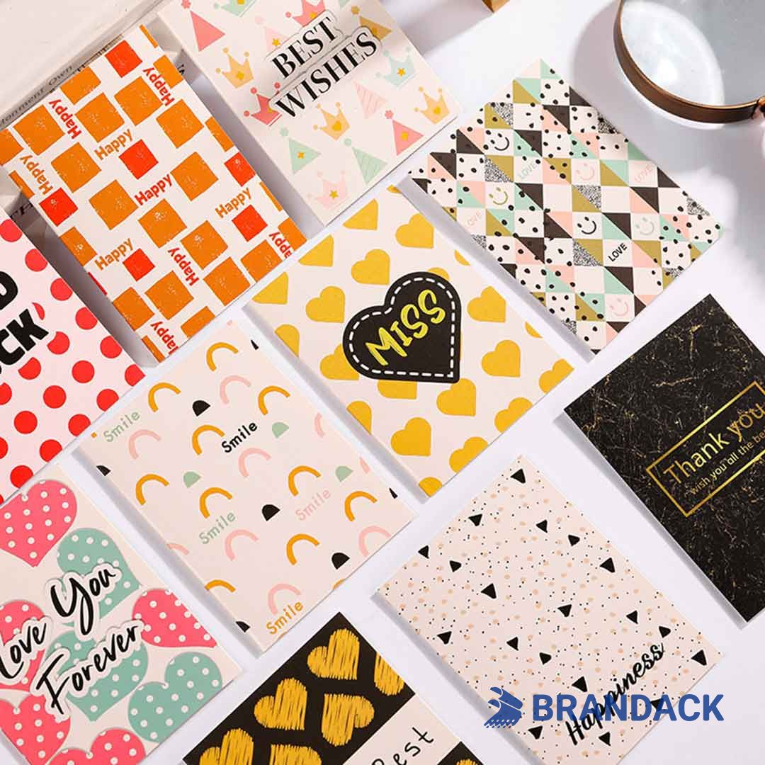 Custom Company Holiday Cards Printing with Logo to Stand Out