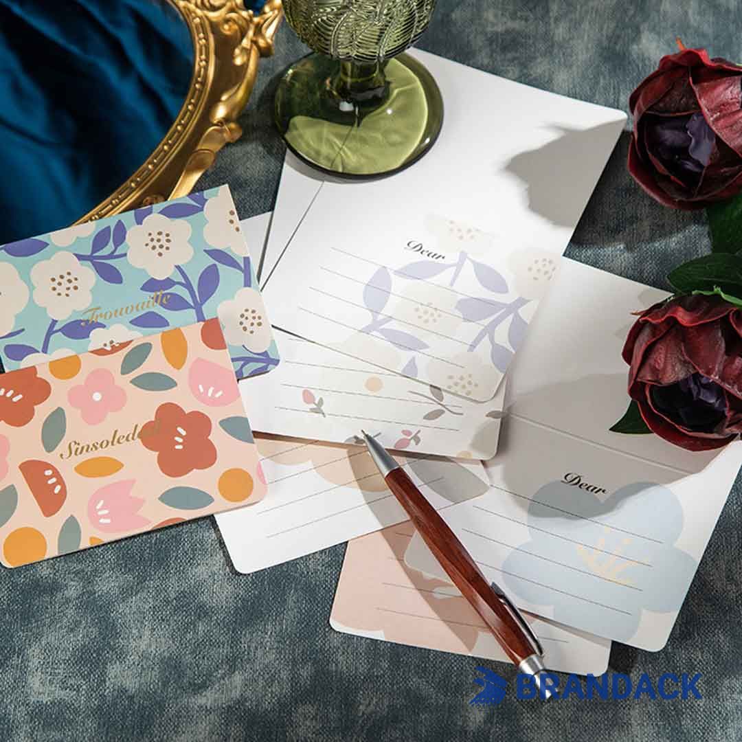 Custom Company Holiday Cards Printing with Logo to Stand Out