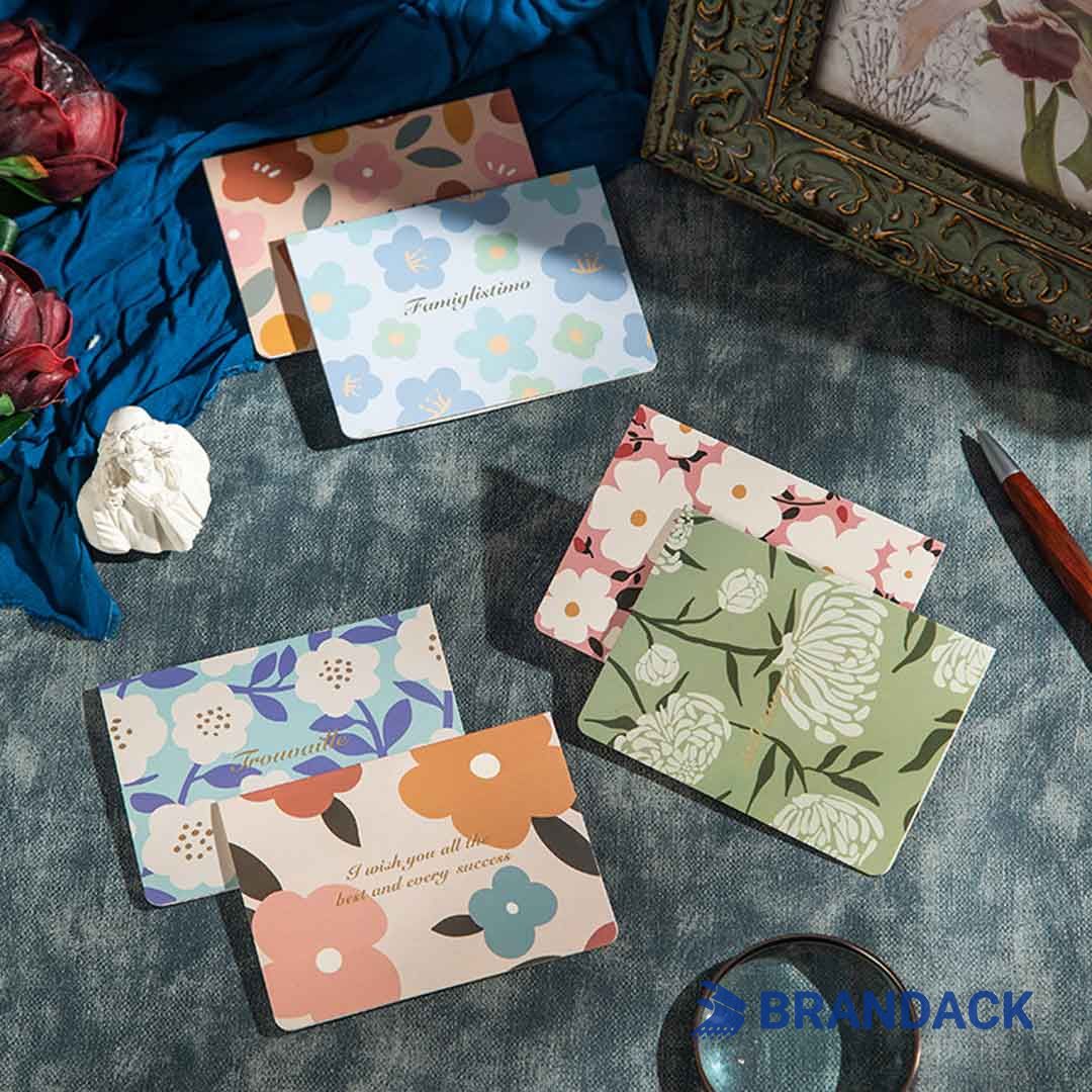 Custom Company Holiday Cards Printing with Logo to Stand Out