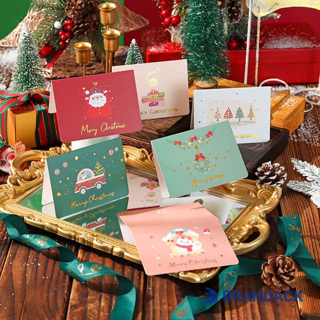 Custom Corporate Christmas Cards Printing with Design Services