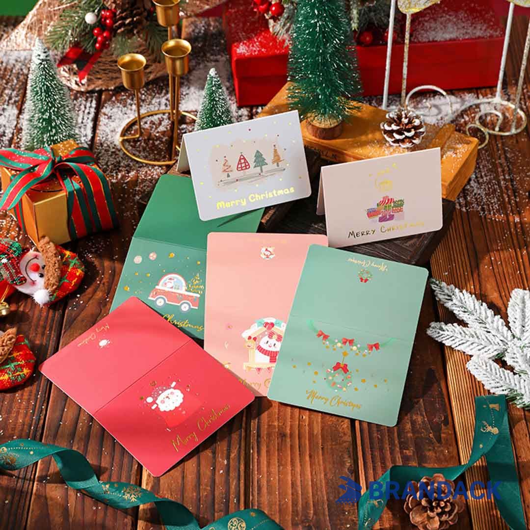 Custom Corporate Christmas Cards Printing with Design Services