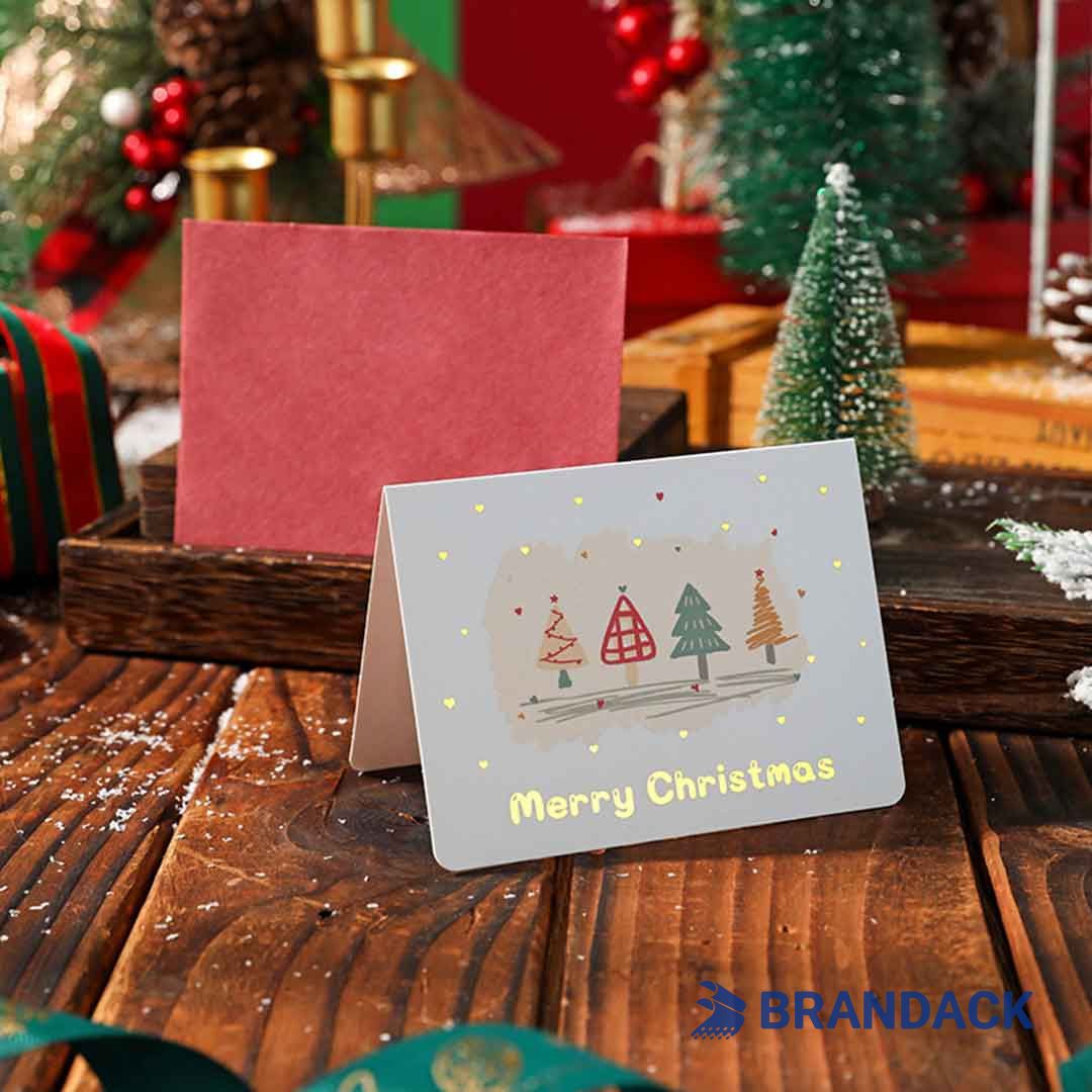 Custom Corporate Christmas Cards Printing with Design Services