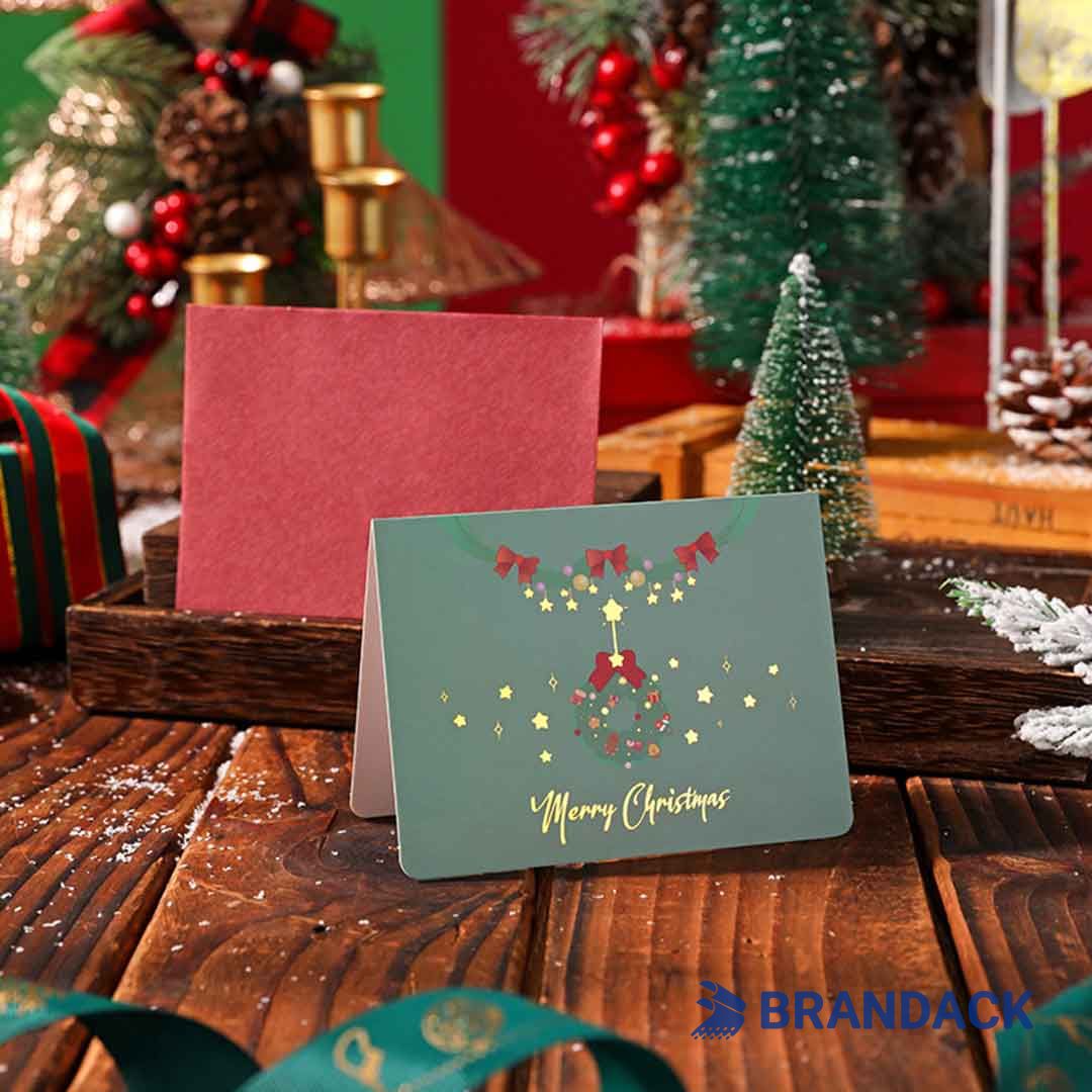 Custom Corporate Christmas Cards Printing with Design Services