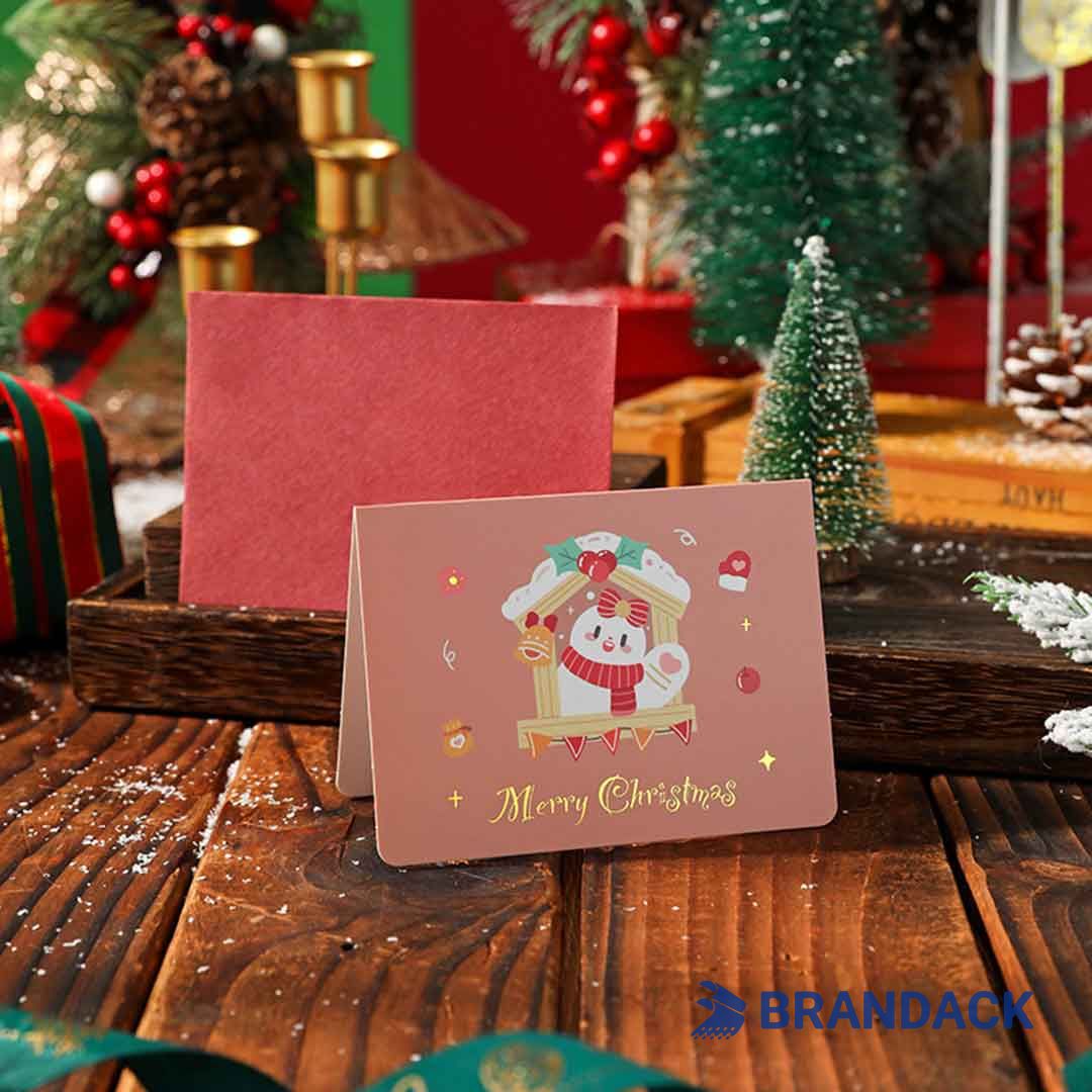 Custom Corporate Christmas Cards Printing with Design Services
