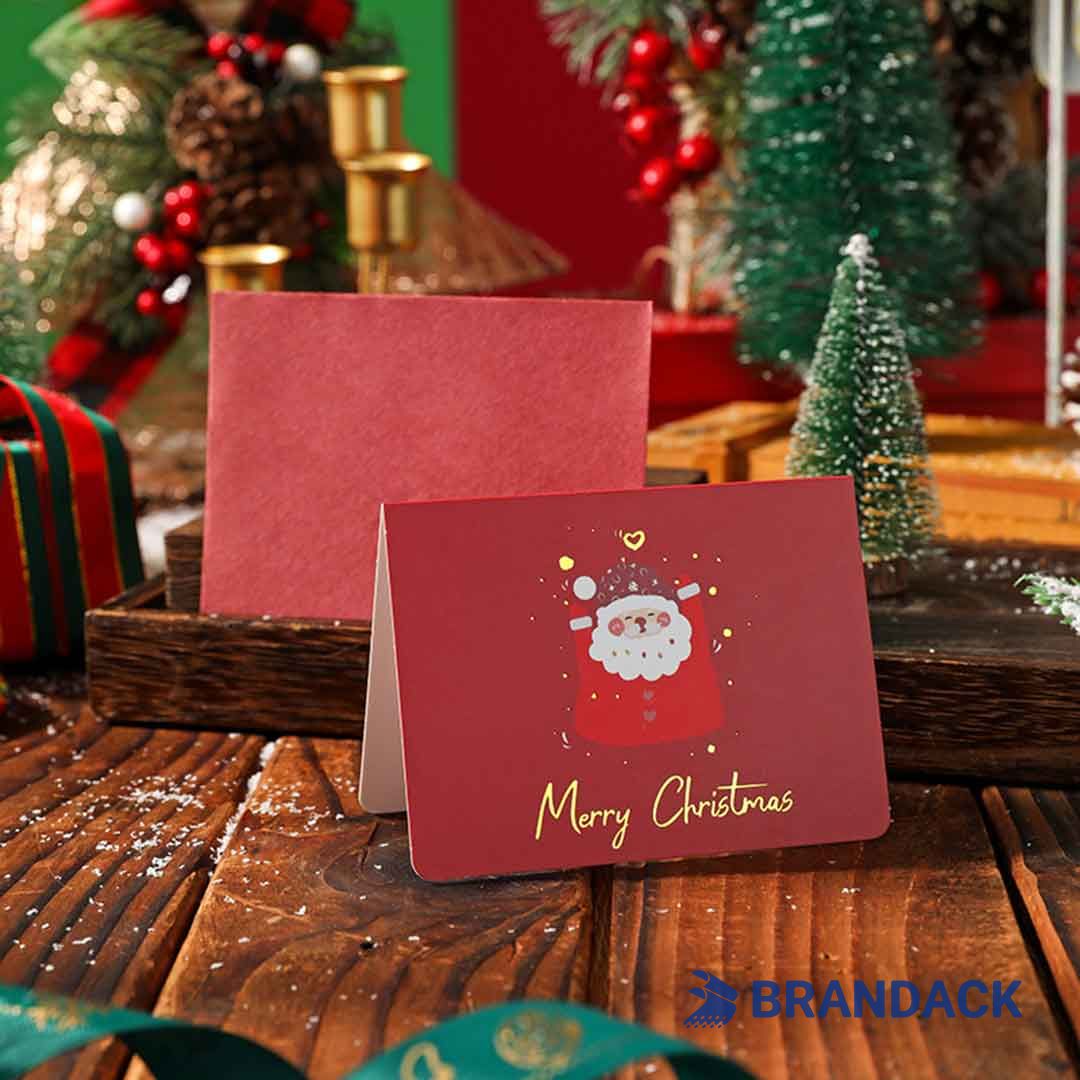 Custom Corporate Christmas Cards Printing with Design Services