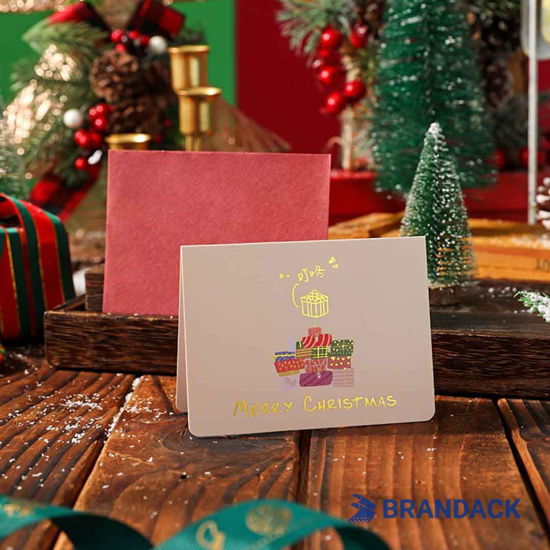 Custom Corporate Christmas Cards Printing with Design Services
