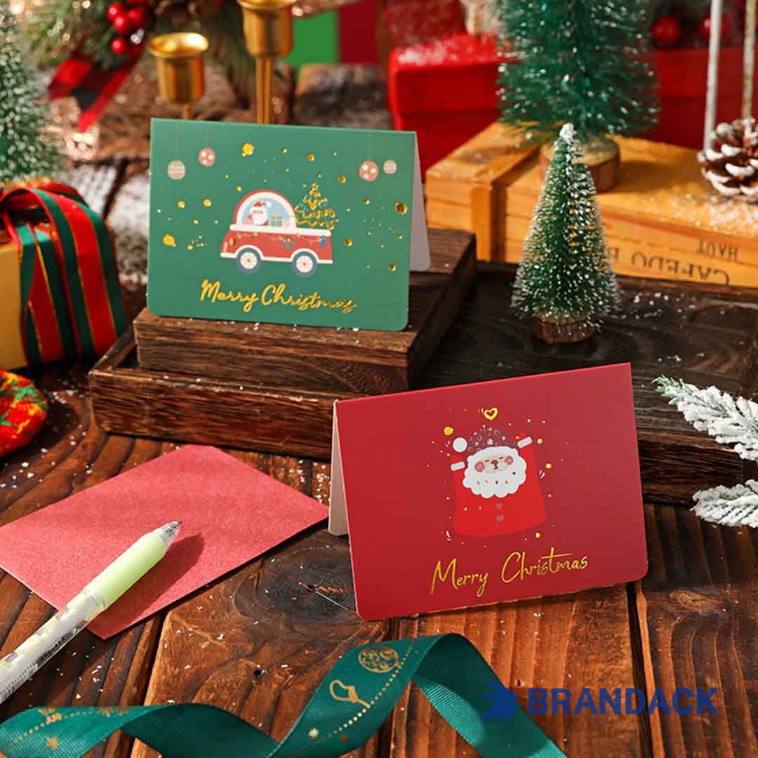 Custom Corporate Christmas Cards Printing with Design Services