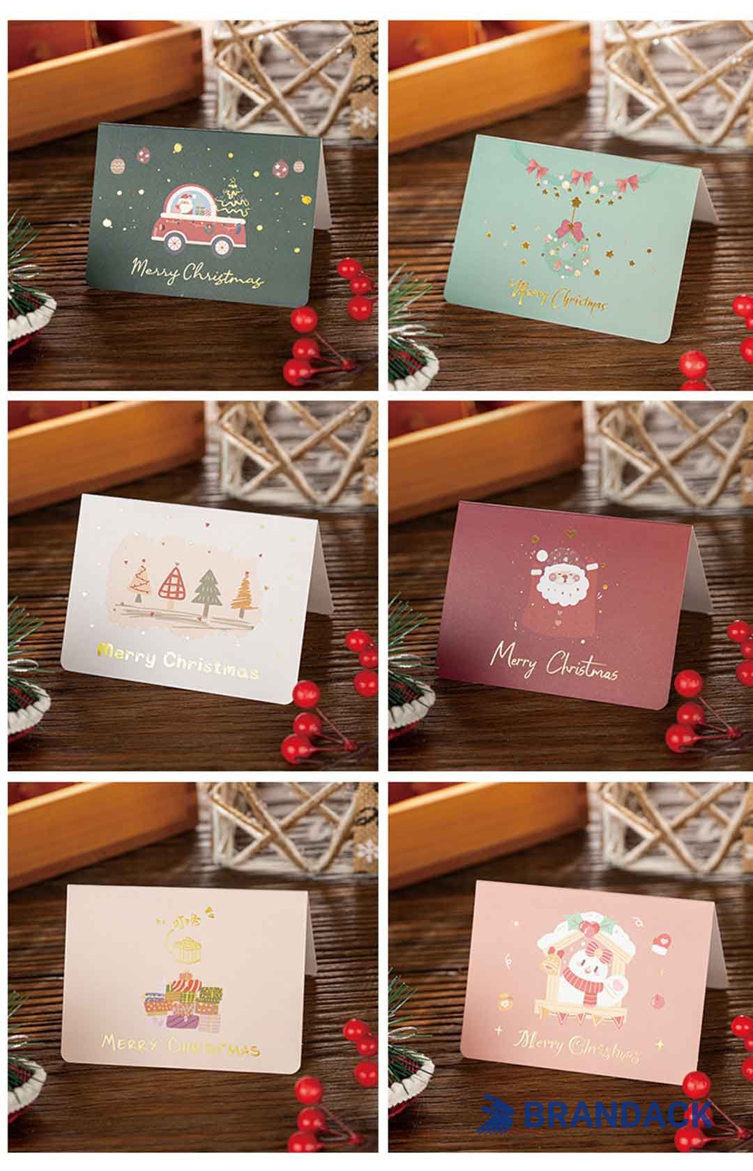 Custom Corporate Christmas Cards Printing with Design Services