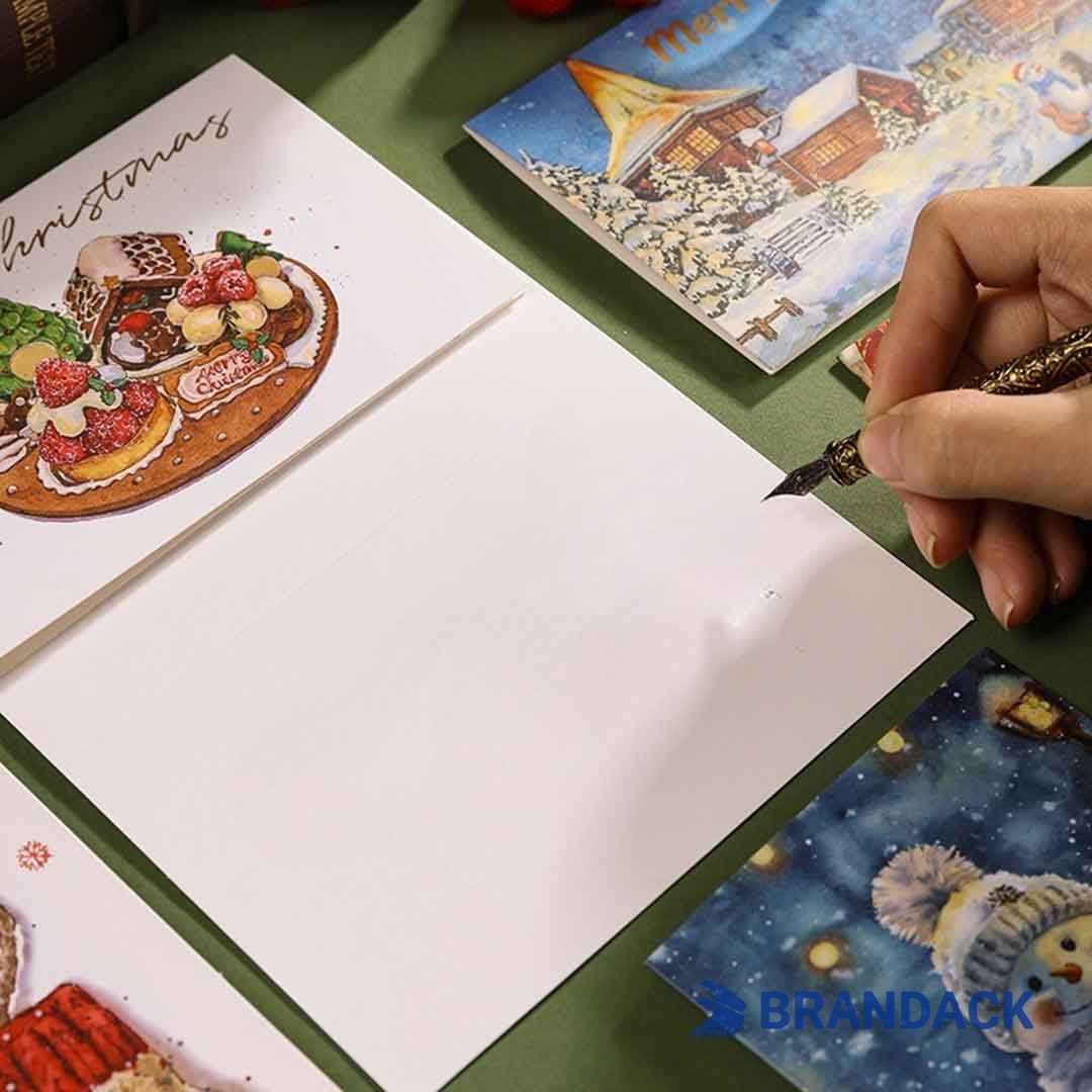 Corporate Business Christmas Cards Personalised to Stand Out