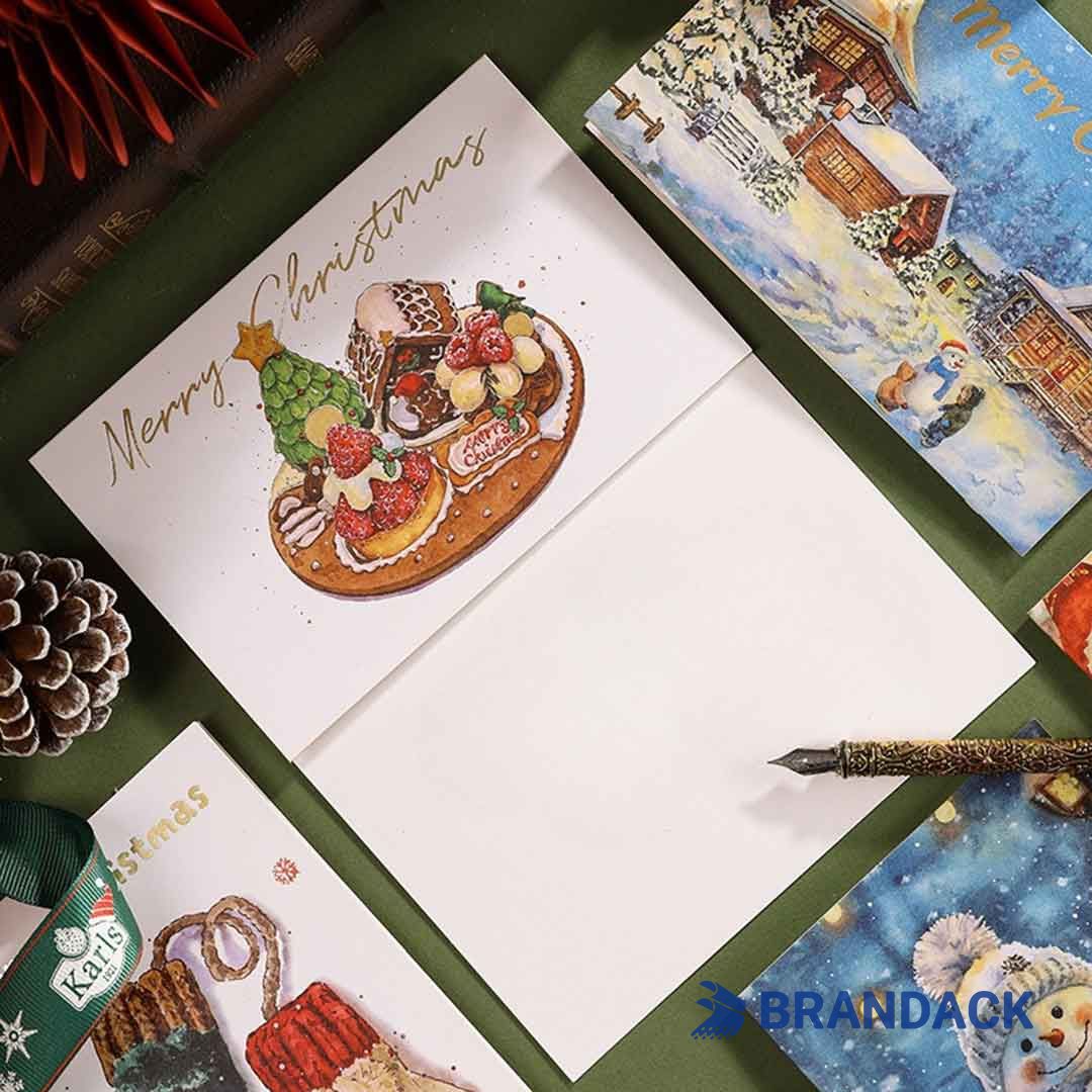 Corporate Business Christmas Cards Personalised to Stand Out