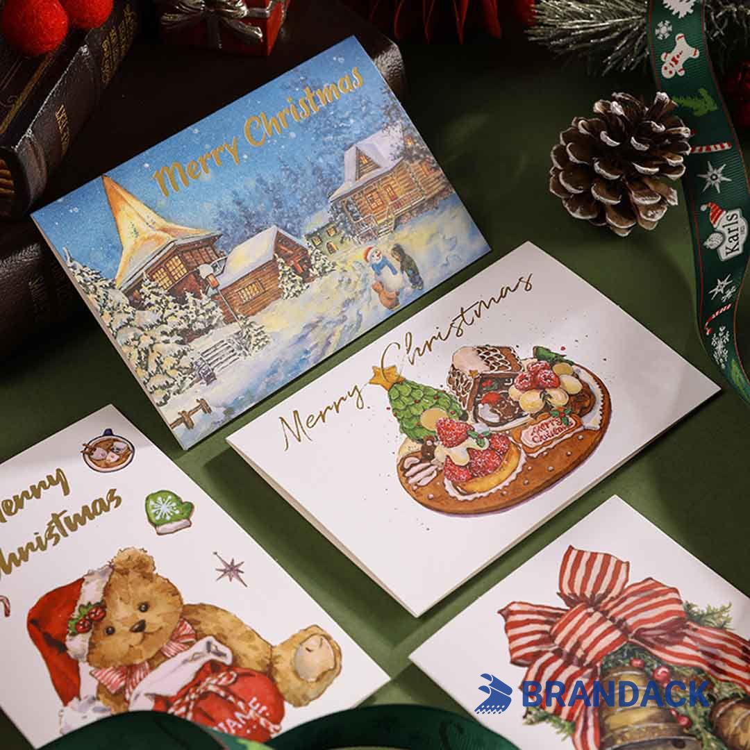 Corporate Business Christmas Cards Personalised to Stand Out