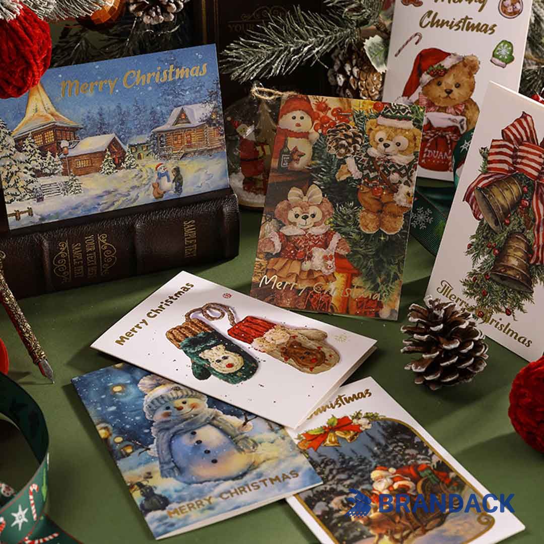 Corporate Business Christmas Cards Personalised to Stand Out