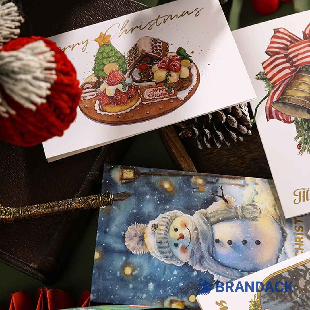 Corporate Business Christmas Cards Personalised to Stand Out