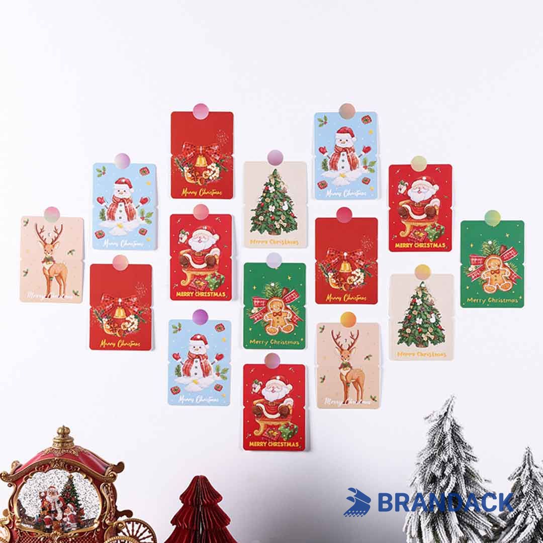 Custom Company Business Christmas Cards in Bulk to Save Cost