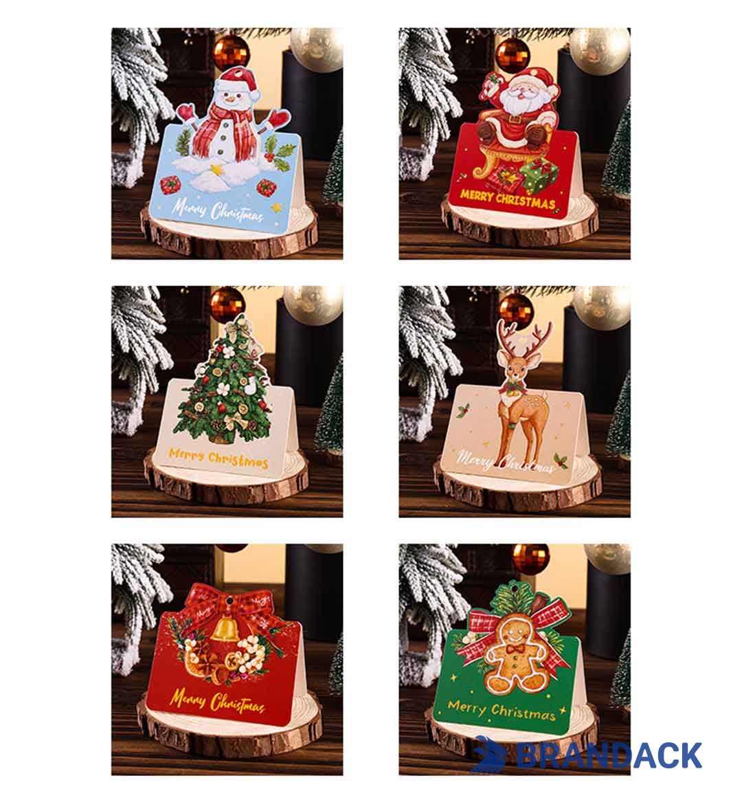 Custom Company Business Christmas Cards in Bulk to Save Cost