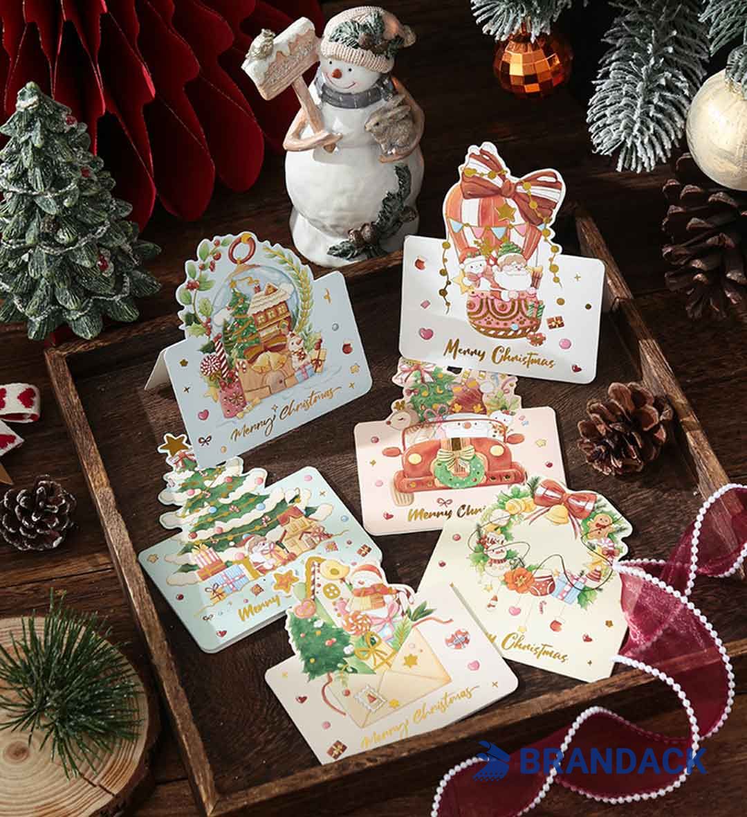 Custom Made Personalised Business Xmas Greeting Cards Printing Custom Made Personalised Business Xmas Greeting Cards Printing