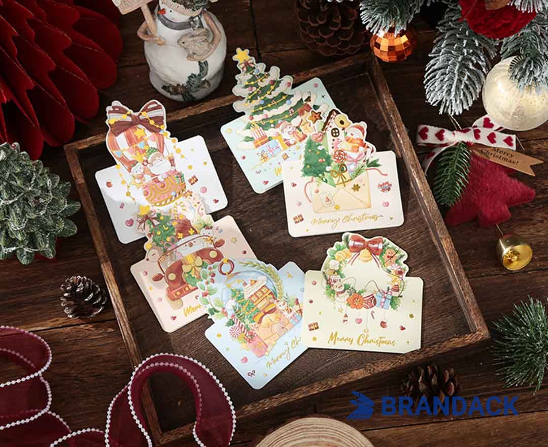 Custom Made Personalised Business Xmas Greeting Cards Printing Custom Made Personalised Business Xmas Greeting Cards Printing