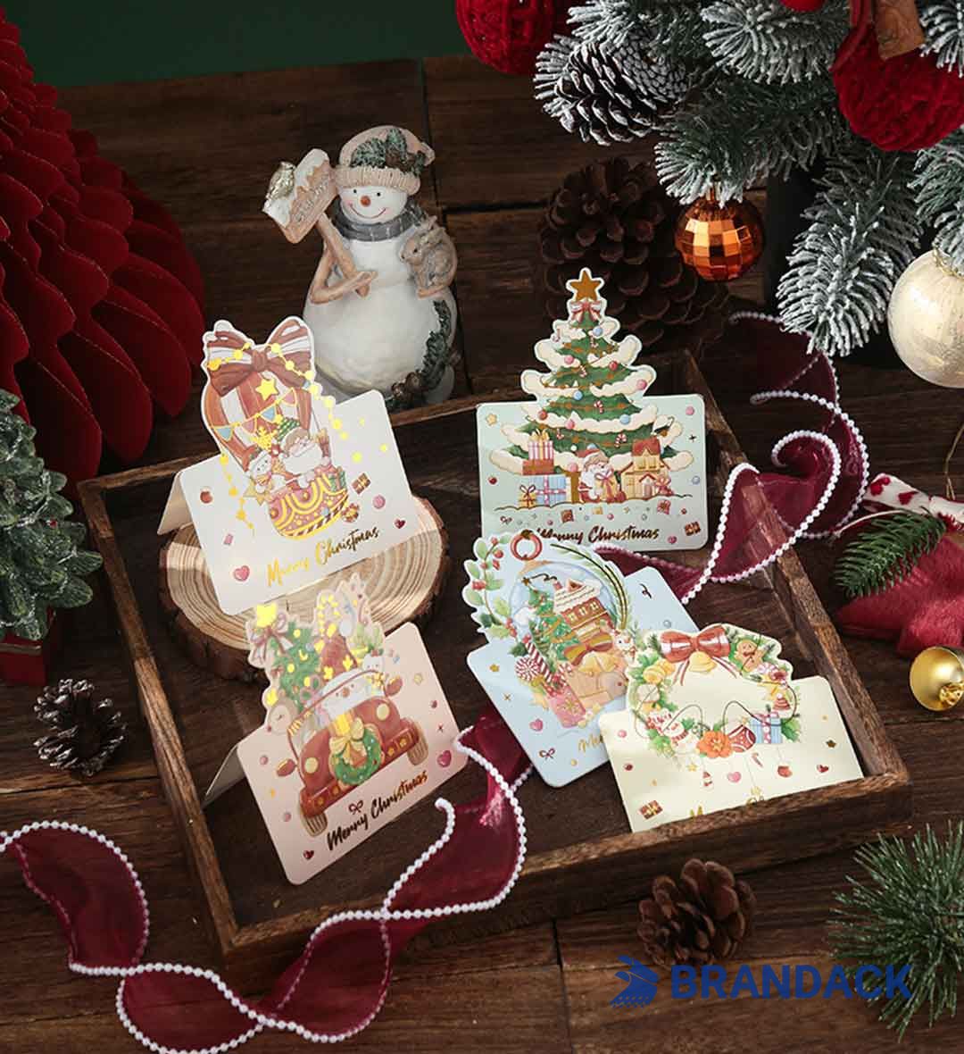 Custom Made Personalised Business Xmas Greeting Cards Printing Custom Made Personalised Business Xmas Greeting Cards Printing