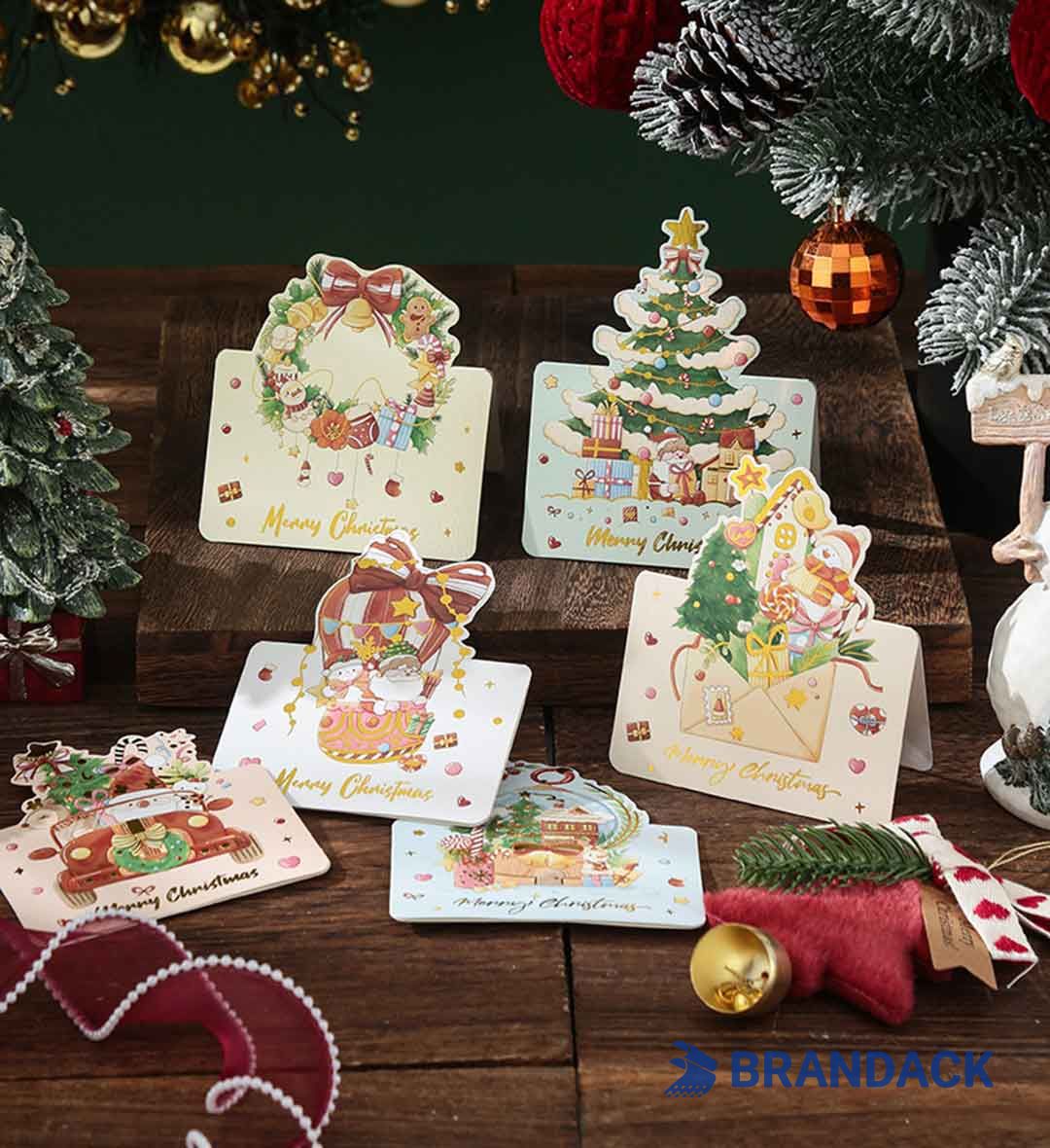 Custom Made Personalised Business Xmas Greeting Cards Printing Custom Made Personalised Business Xmas Greeting Cards Printing