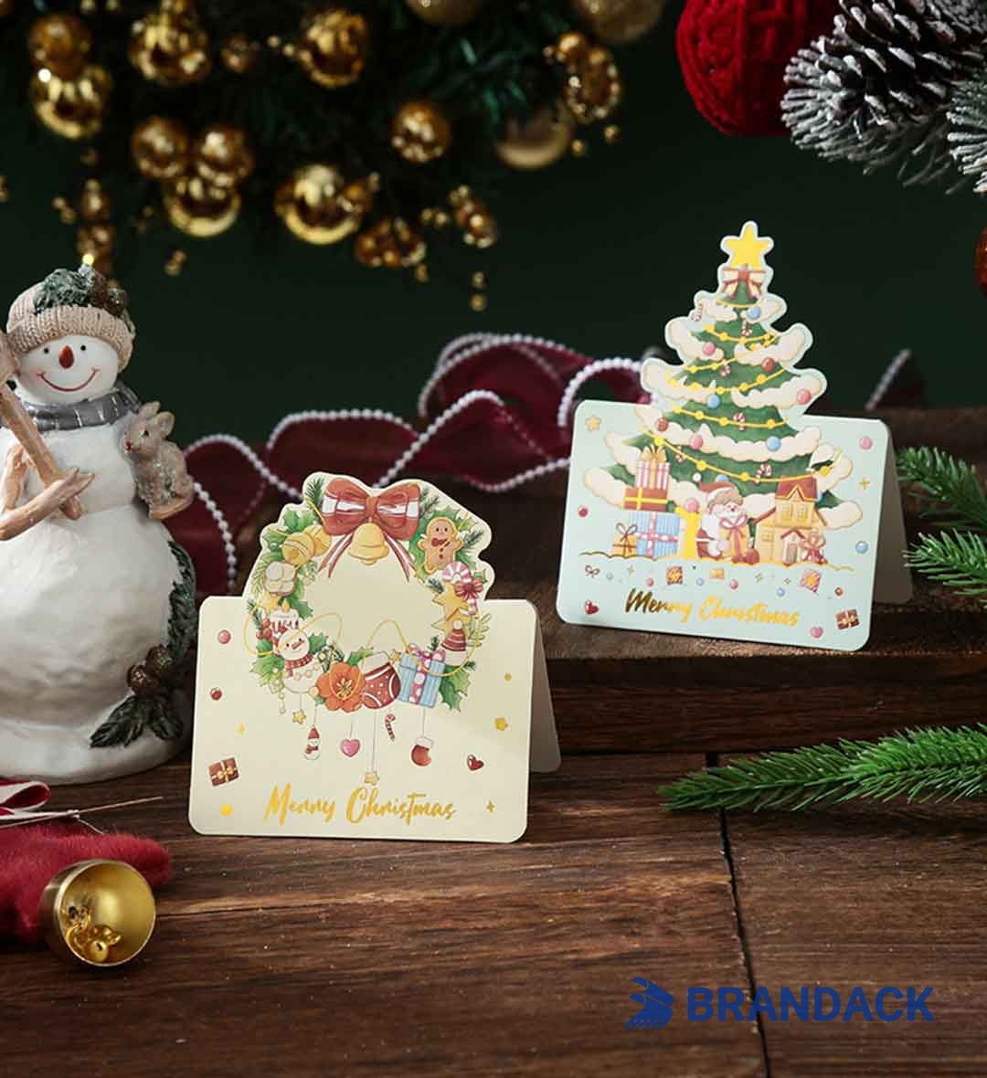 Custom Made Personalised Business Xmas Greeting Cards Printing Custom Made Personalised Business Xmas Greeting Cards Printing