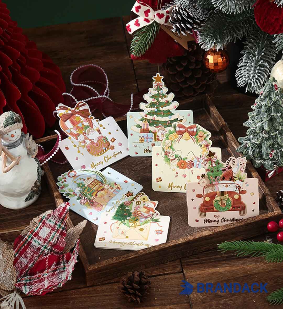 Custom Made Personalised Business Xmas Greeting Cards Printing Custom Made Personalised Business Xmas Greeting Cards Printing