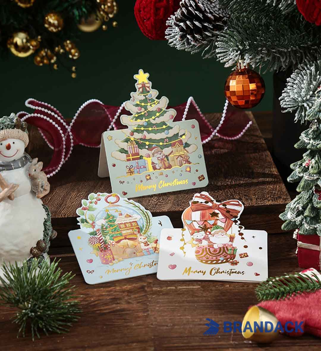 Custom Made Personalised Business Xmas Greeting Cards Printing Custom Made Personalised Business Xmas Greeting Cards Printing