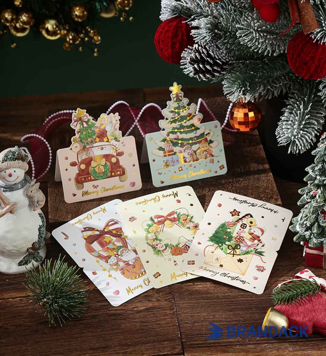 Custom Made Personalised Business Xmas Greeting Cards Printing Custom Made Personalised Business Xmas Greeting Cards Printing