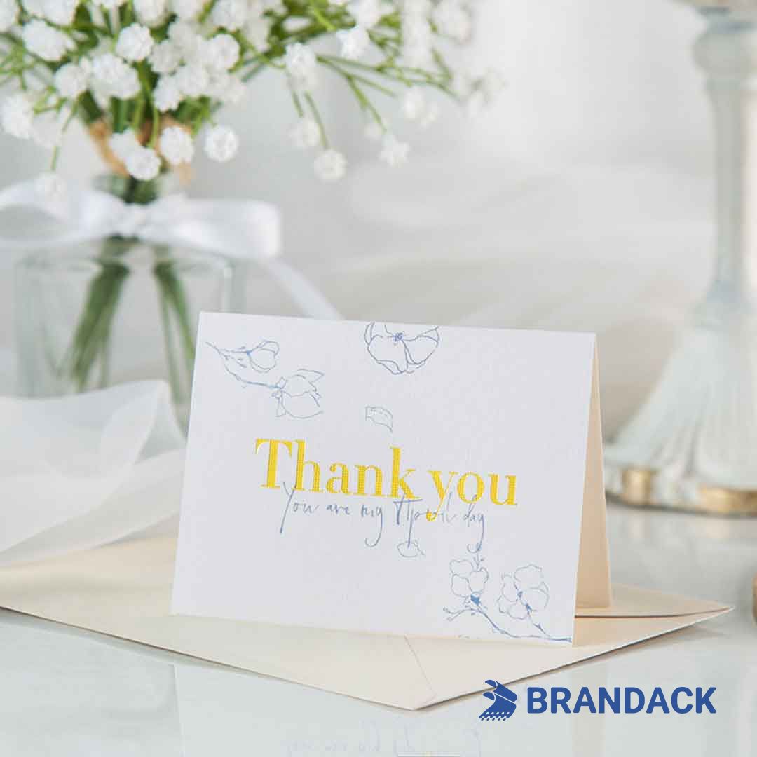 Custom Christmas Thank You Cards for Business Customers