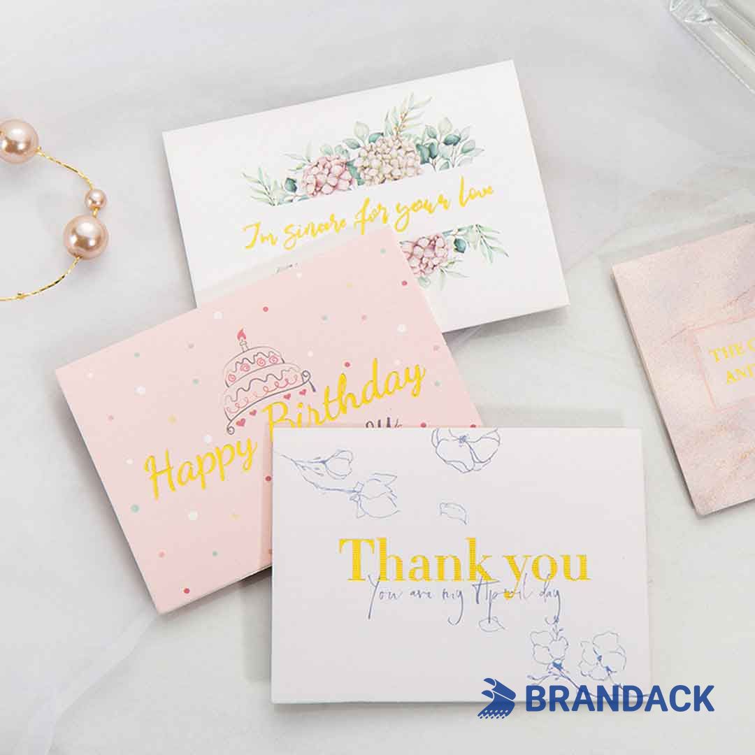 Custom Christmas Thank You Cards for Business Customers