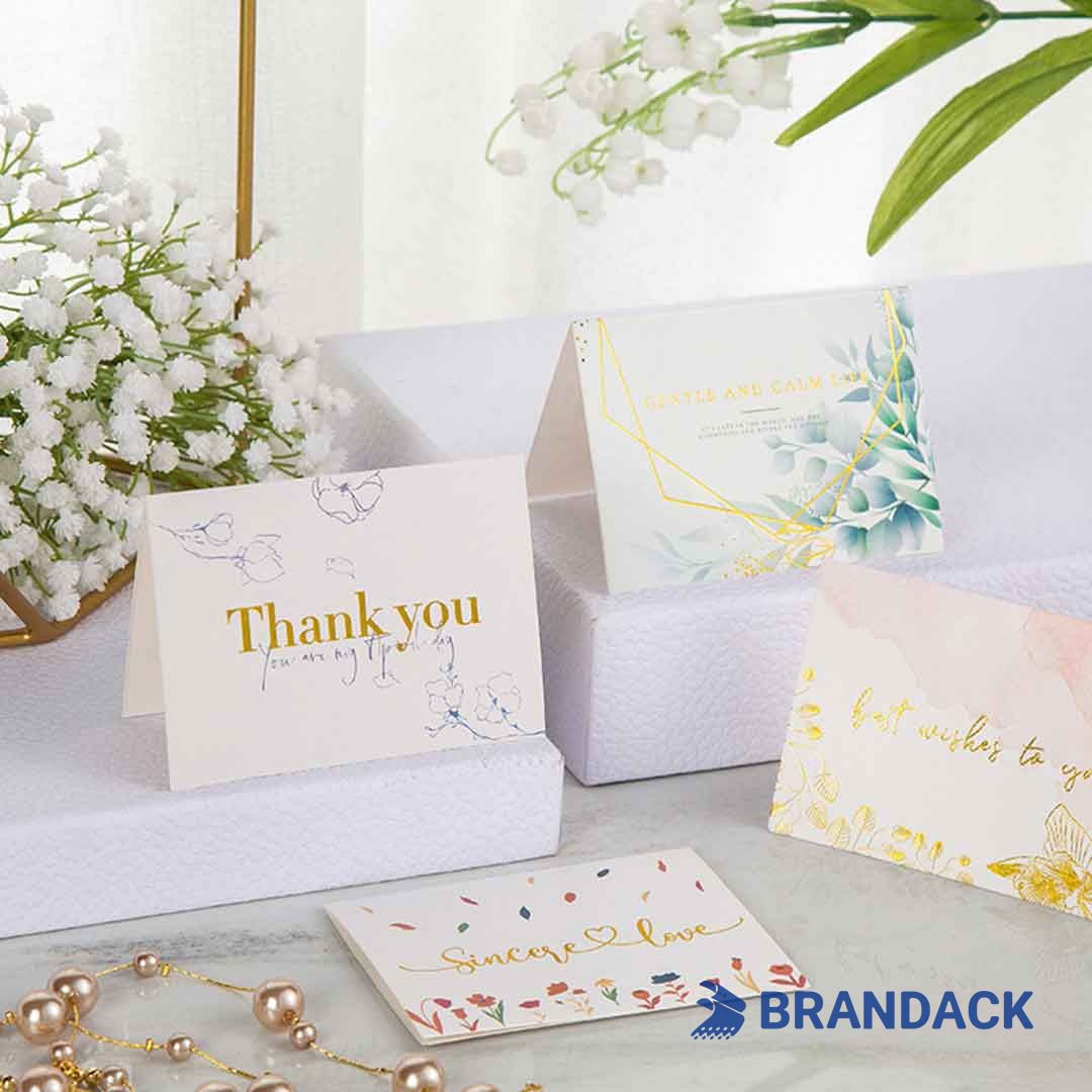 Custom Christmas Thank You Cards for Business Customers