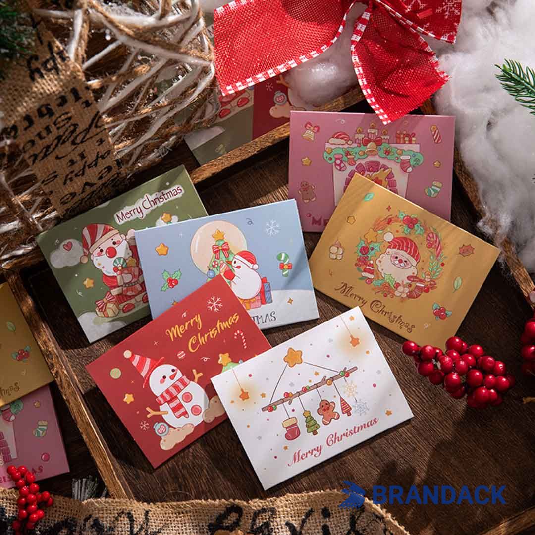 Custom Christmas Thank You Cards for Business Customers