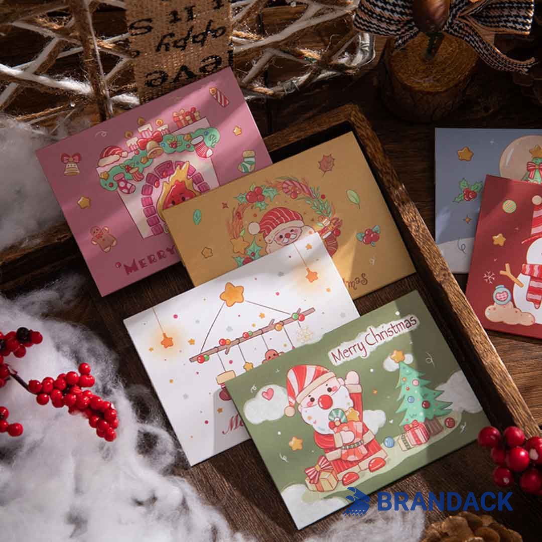 Custom Christmas Thank You Cards for Business Customers