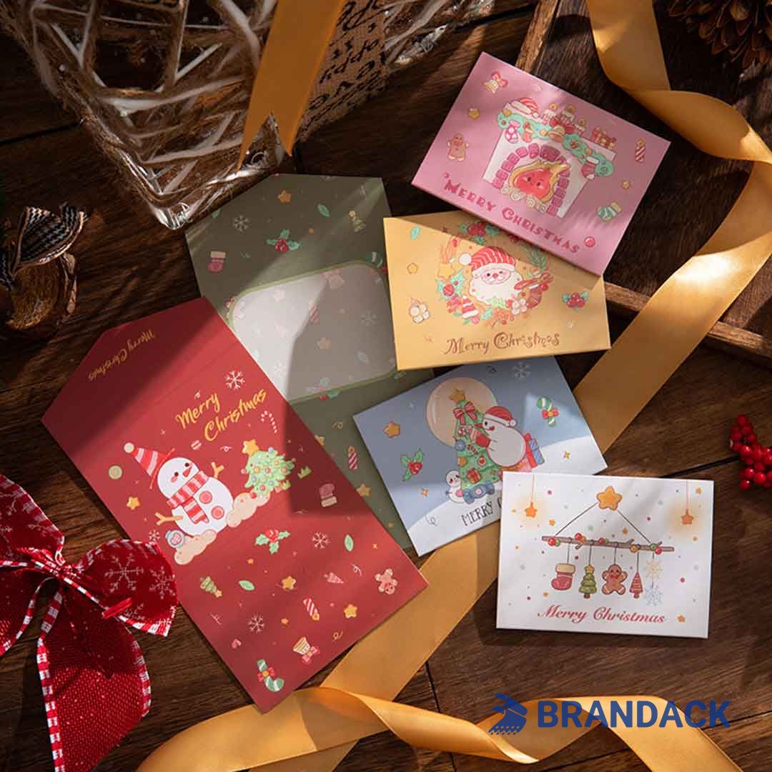 Custom Christmas Thank You Cards for Business Customers