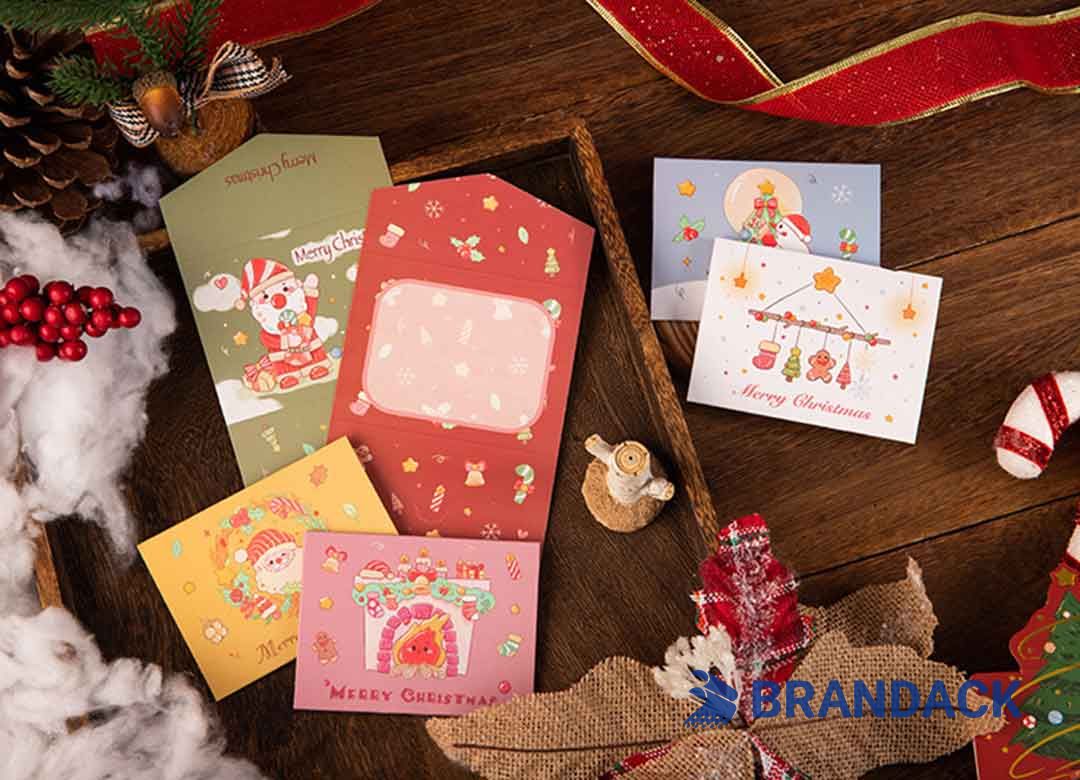 Custom Christmas Thank You Cards for Business Customers