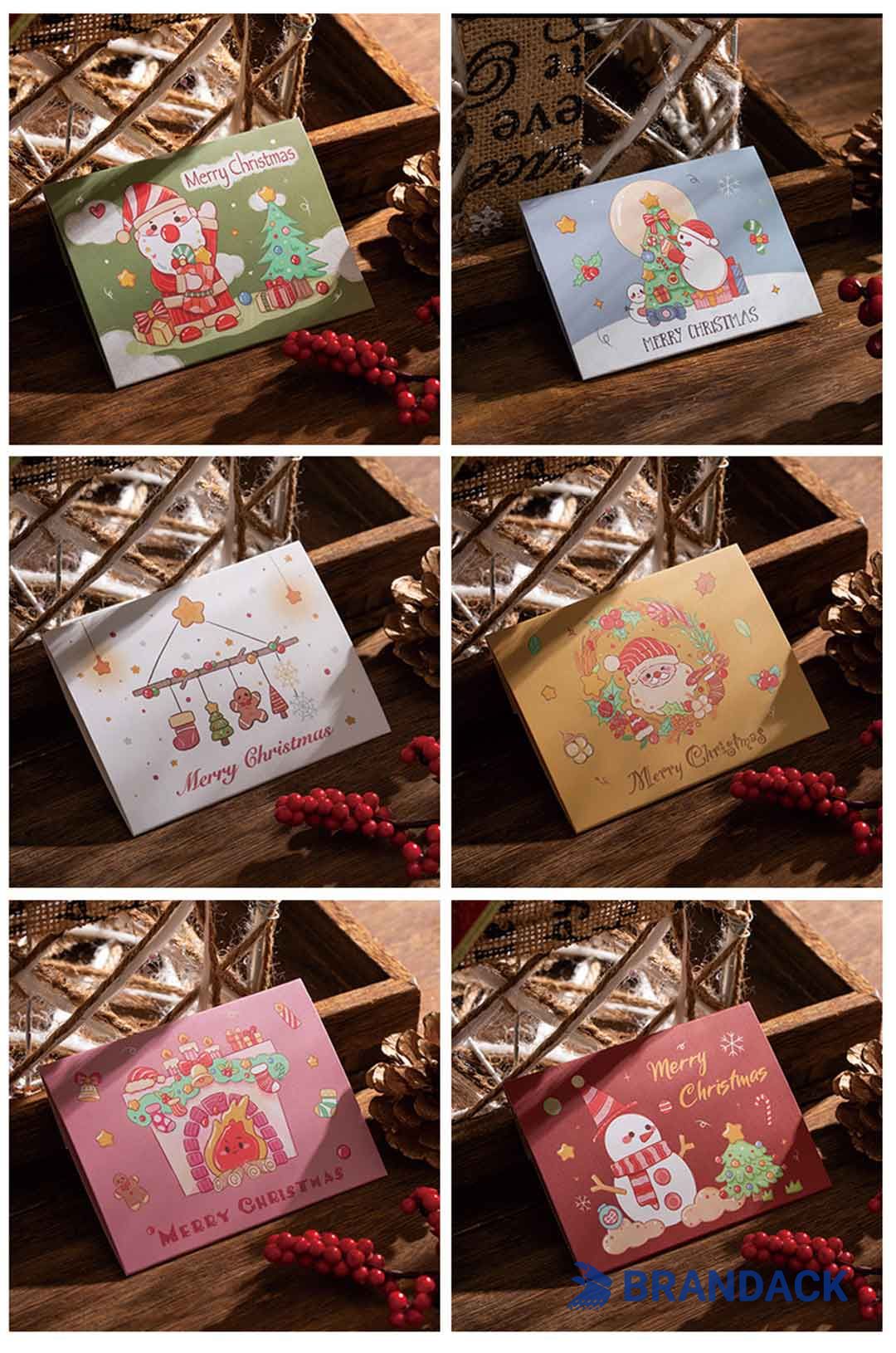 Custom Christmas Thank You Cards for Business Customers