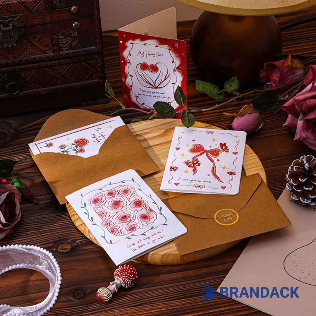 Custom Bulk Happy Holiday Card Printing with Design Service