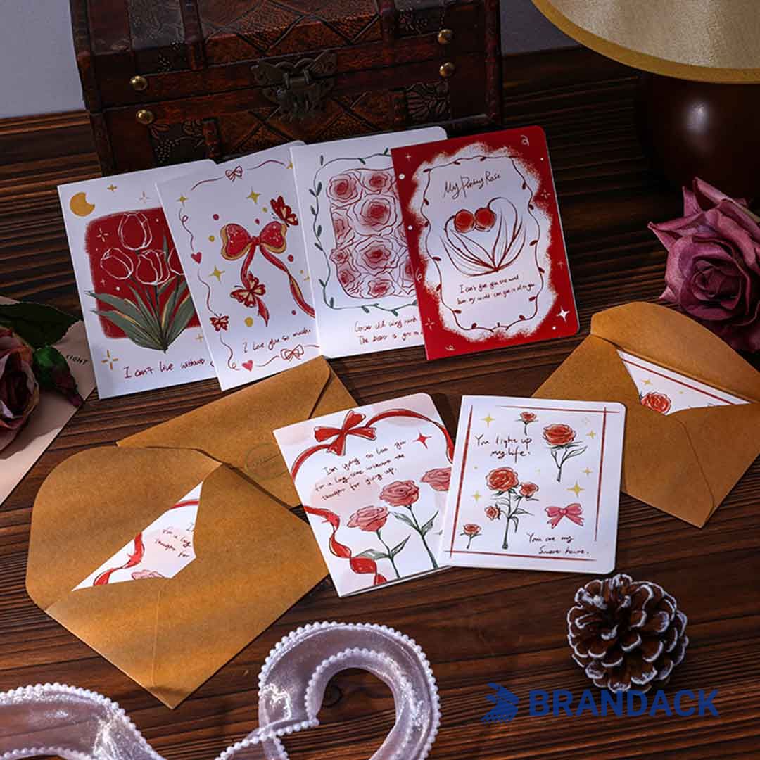 Custom Bulk Happy Holiday Card Printing with Design Service