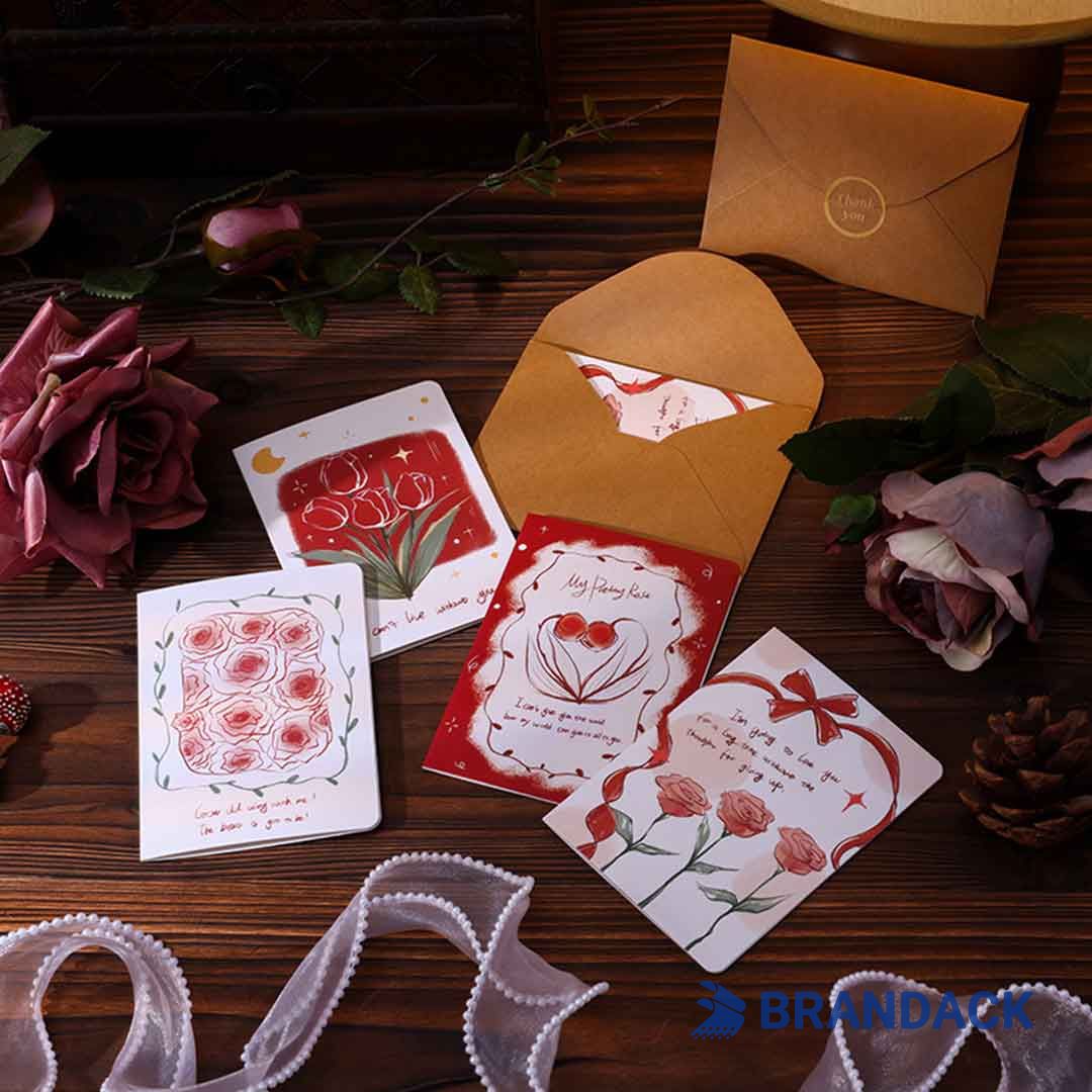 Custom Bulk Happy Holiday Card Printing with Design Service