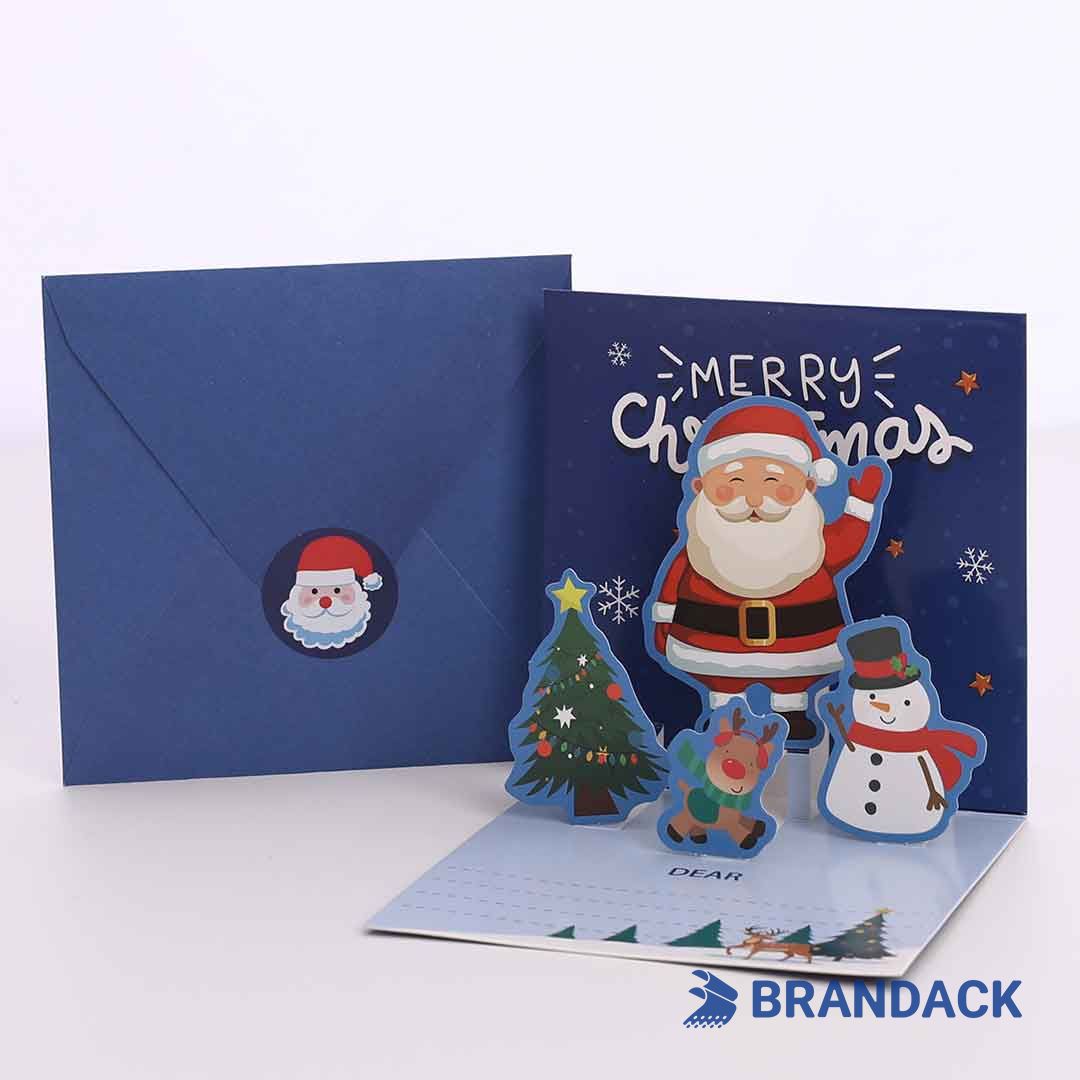 Custom Pop Up Holiday Greeting Cards - Design and Print Your Own Cards
