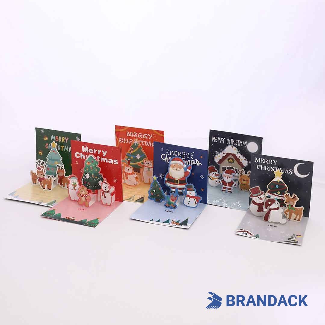 Custom Pop Up Holiday Greeting Cards - Design and Print Your Own Cards