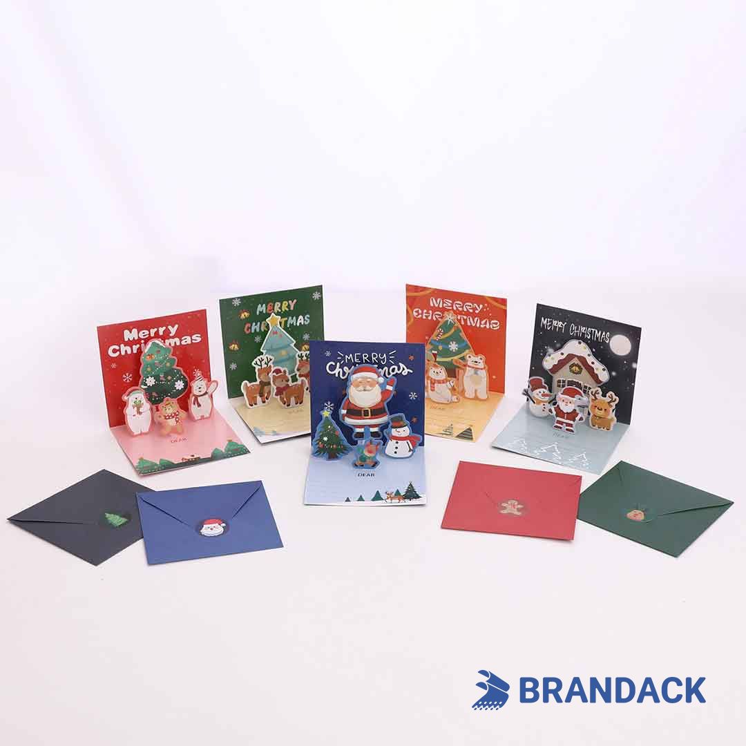 Custom Pop Up Holiday Greeting Cards - Design and Print Your Own Cards