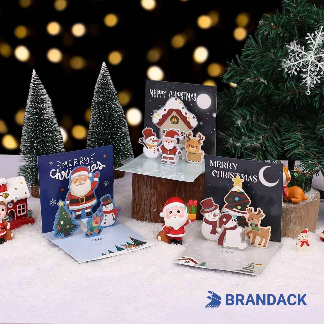 Custom Pop Up Holiday Greeting Cards - Design and Print Your Own Cards