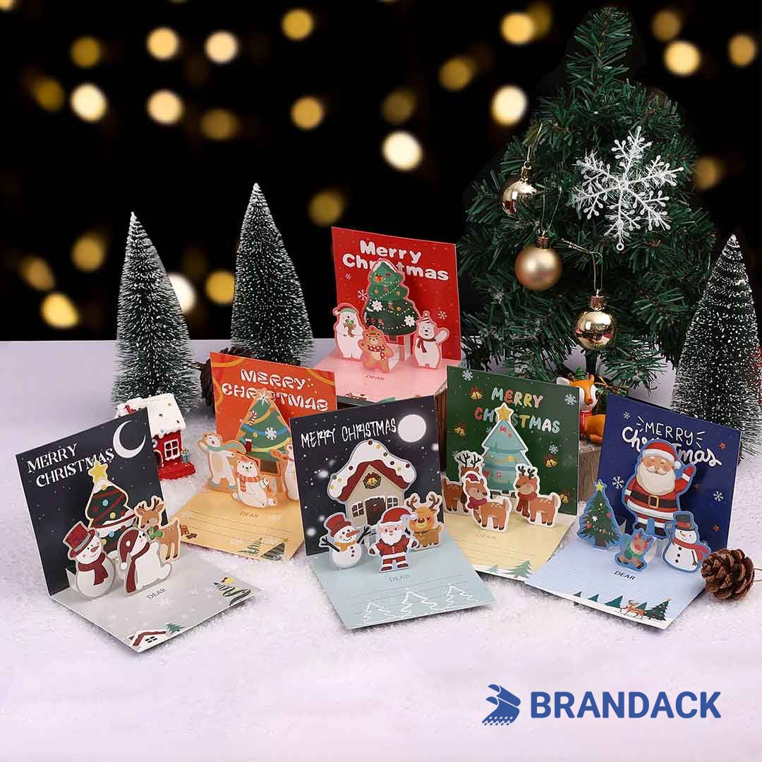 Custom Pop Up Holiday Greeting Cards - Design and Print Your Own Cards