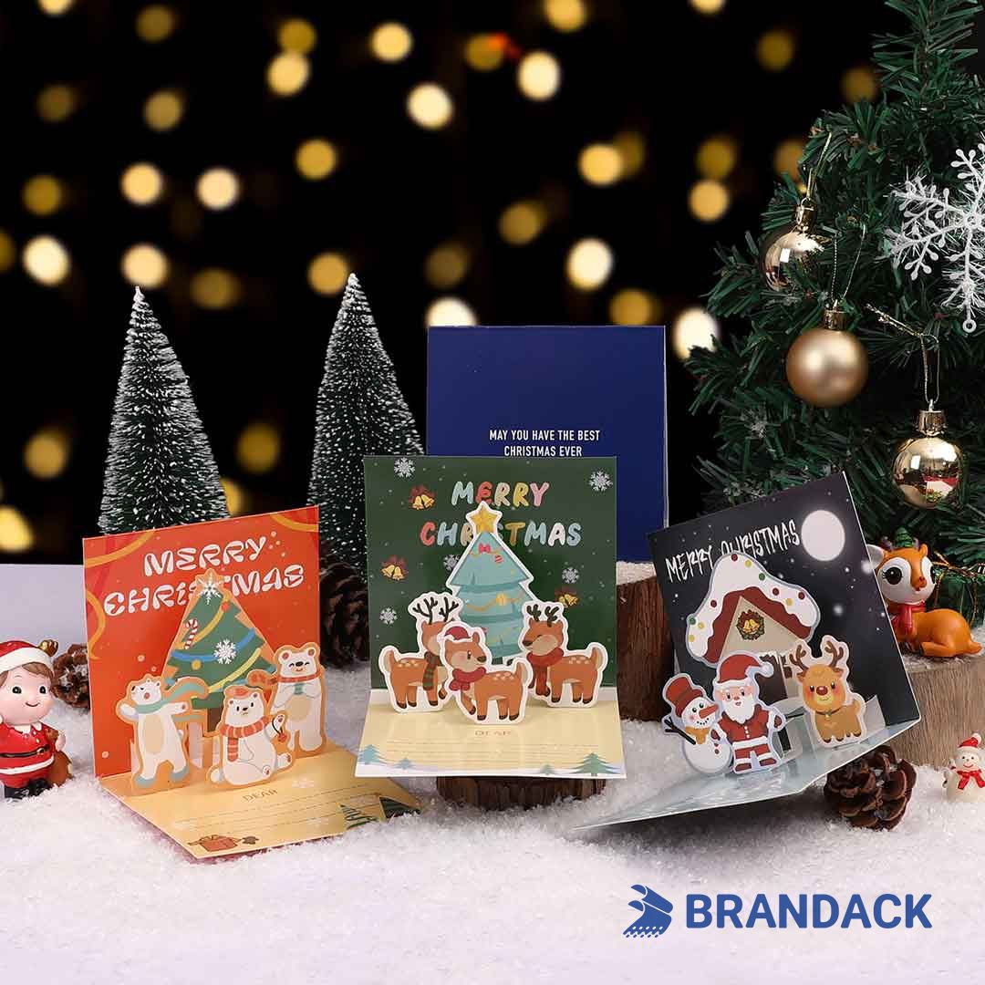 Custom Pop Up Holiday Greeting Cards - Design and Print Your Own Cards